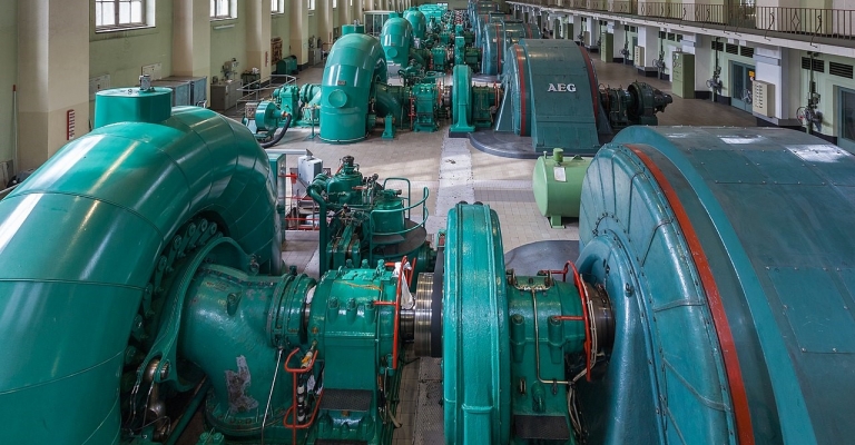 Hydraulikzylinder für die Durchflussregelung an Wasserturbinen, Durchflussregelung an Fischtreppen Hydraulikzylinder für die Durchflussregelung an Wasserturbinen, Durchflussregelung an Fischtreppen